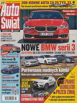 Skan okładki: Auto Świat - Nr 43, 24 października 2016