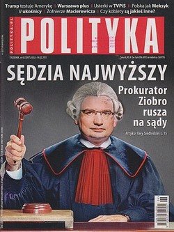 Skan okładki: Polityka - Nr 6, 8-14.02.2017