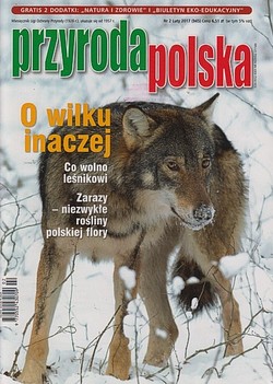 Skan okładki: Przyroda Polska - Nr 2, luty 2017
