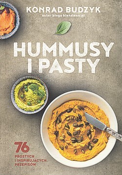 Skan okładki: Hummusy i pasty