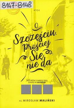 Skan okładki: O szczęściu : prościej się nie da