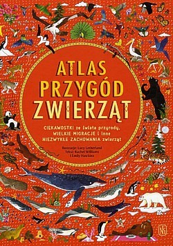 Skan okładki: Atlas przygód zwierząt