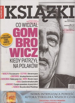 Skan okładki: Książki. Magazyn Do Czytania - Nr 3, październik 2017