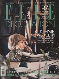 Skan okładki: Elle Decoration - Nr 6/2017