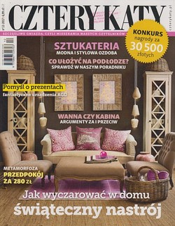 Skan okładki: Cztery Kąty - Nr 12/2017