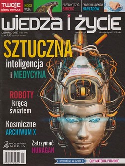 Skan okładki: Wiedza i Życie - Nr 11, listopad 2017