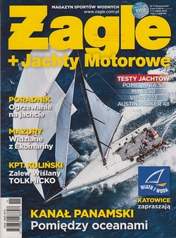 Skan okładki: Żagle + Jachty Motorowe - Nr 11, listopad 2017