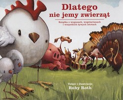 Skan okładki: Dlatego nie jemy zwierząt