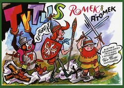 Skan okładki: Tytus Romek i Atomek w Bitwie grunwaldzkiej 1410 roku