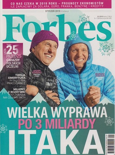 Forbes - Nr 1, styczeń 2019