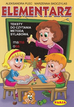 Skan okładki: Elementarz : teksty do czytania metodą sylabową