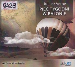 Skan okładki: Pięć tygodni w balonie