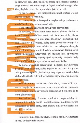 Rozdeptałem czarnego kota przez przypadek