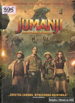 Skan okładki: Jumanji : przygoda w dżungli