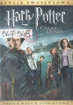 Skan okładki: Harry Potter i Czara Ognia