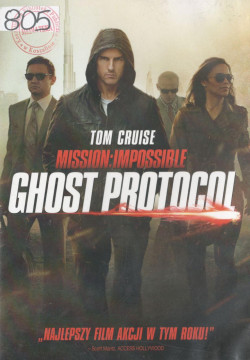 Skan okładki: Mission: Impossible - Ghost Protocol