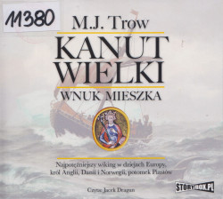 Skan okładki: Kanut Wielki. Wnuk Mieszka