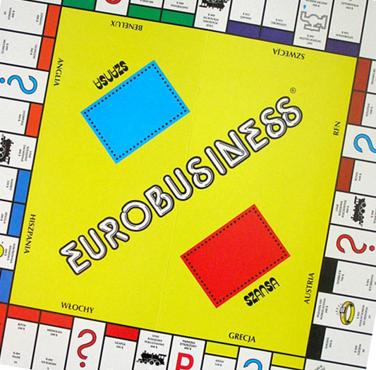 Rozłożona gra EuroBusiness (Eurobiznes)