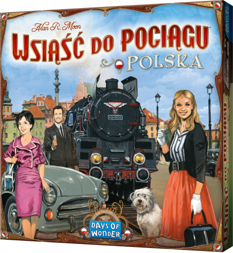 Okładka gry Wsiąść do Pociągu: Kolekcja Map 6.5 - Polska