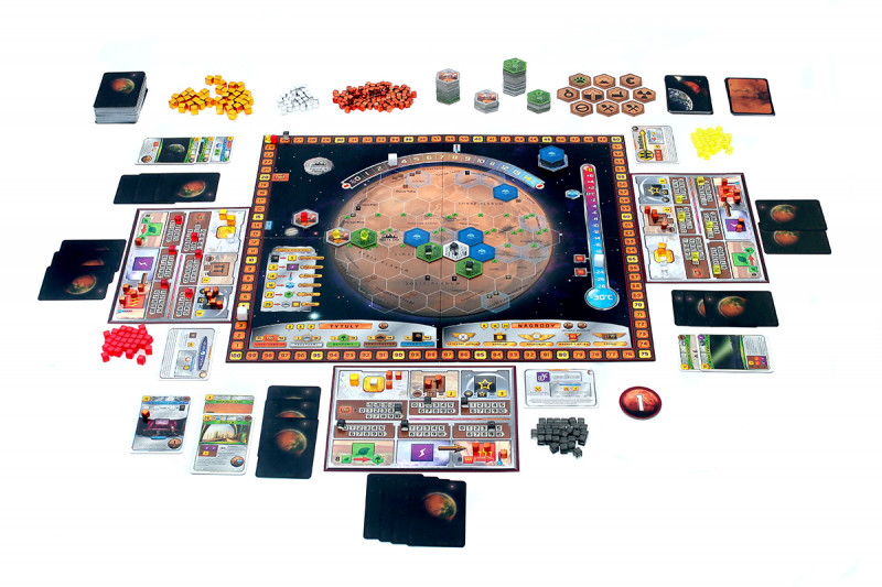 Rozłożona gra Terraformacja Marsa