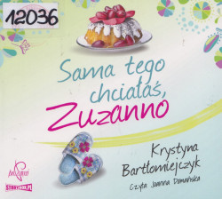Skan okładki: Sama tego chciałaś, Zuzanno