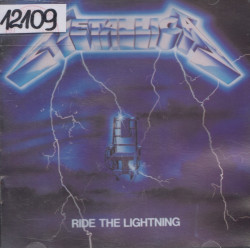 Skan okładki: Ride the Lightning