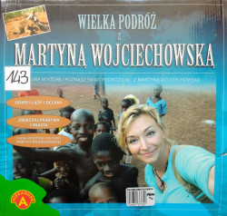 Skan okładki: Wielka podróż z Martyną Wojciechowską