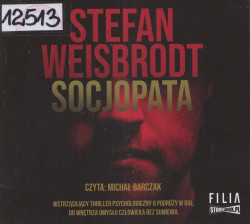 Skan okładki: Socjopata