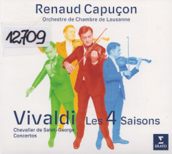 Skan okładki: Vivaldi Les 4 Saisons - Chevalier de Saint-George