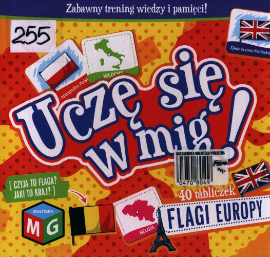 Okładka gry Uczę sie w mig - Flagi Europy