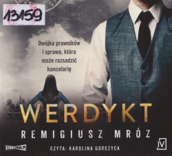 Skan okładki: Werdykt