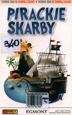 Skan okładki: Pirackie skarby