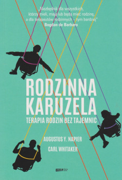 Skan okładki: Rodzinna karuzela : terapia rodzin bez tajemnic