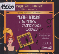 Skan okładki: Frania Tańska i tajemnica zaginionego obrazu