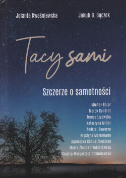 Skan okładki: Tacy sami : szczerze o samotności