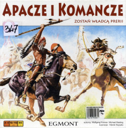 Skan okładki: Apacze i Komancze - zostań władcą prerii
