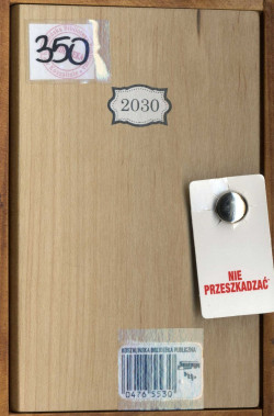 Skan okładki: Nie przeszkadzać