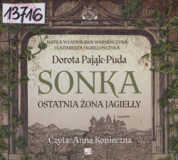 Skan okładki: Sonka. Ostatnia żona Jagiełły