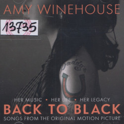 Skan okładki: Back to black: songs from the original motion picture
