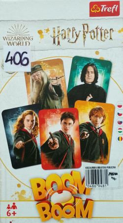 Skan okładki: Boom boom : Harry Potter