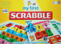 Skan okładki: My first Scrabble  - Moje pierwsze Scrabble