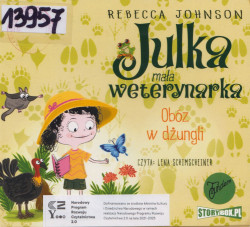 Skan okładki: Julka – mała weterynarka. Obóz w dżungli
