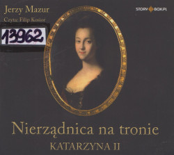 Skan okładki: Nierządnica na tronie. Katarzyna II
