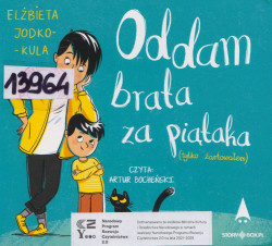 Skan okładki: Oddam brata za piątaka (tylko żartowałem)