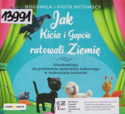 Skan okładki: Jak Kicia i Gapcio ratowali Ziemię