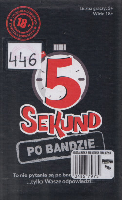 Skan okładki: 5 sekund - Po bandzie