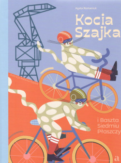 Skan okładki: Kocia szajka i Baszta Siedmiu Płaszczy