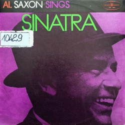 Skan okładki: Al Saxon Sings Sinatra
