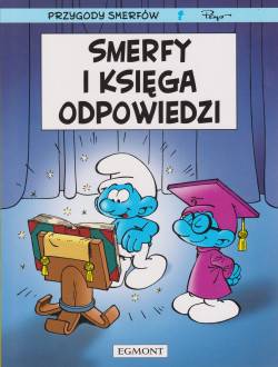 Skan okładki: Smerfy i Księga odpowiedzi