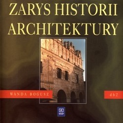 Skan okładki: Zarys historii architektury : podręcznik dla technikum